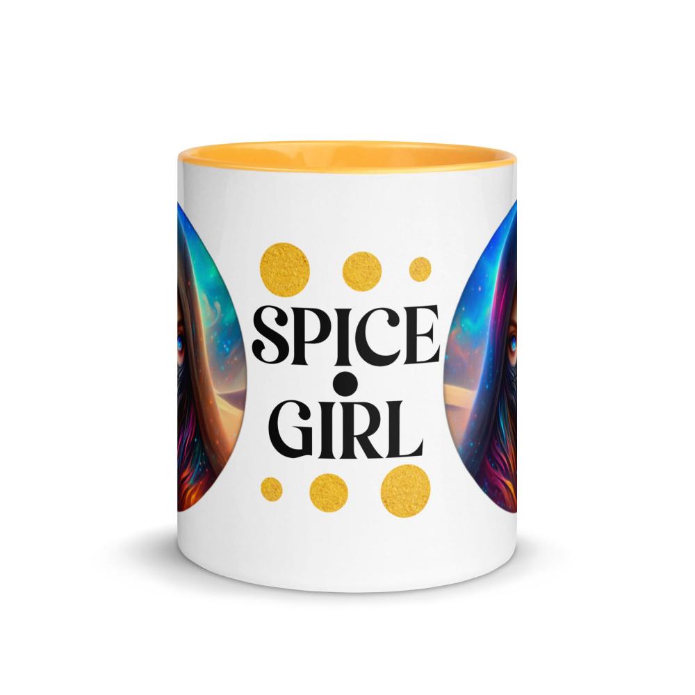 Spice Girl 11 oz Ceramic Mug - Golden Yellow Color - https://ascensionemporium.net